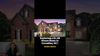 $1,395,000 BRICK HOUSE IN CORNELIUS, NC