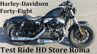 Harley-Davidson 48 [Forty Eight] - Test Ride