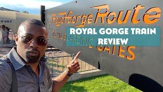 Royal Gorge (train) Route Railroad Review.  Dinner and sunset on this historic train.