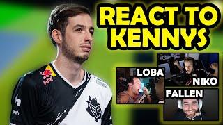 CS:GO PROS & CASTERS REACT TO KENNYS PLAYS