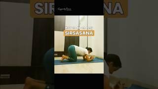 Discovering the magic of Sirsasana step by step!‍️