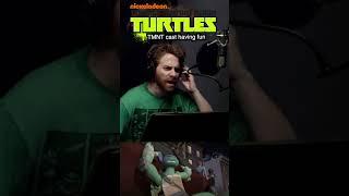 TMNT Cast having fun #SethGreen #SeanAstin