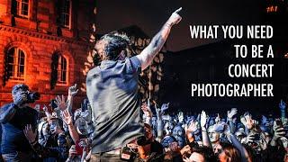 What You NEED To Be A CONCERT PHOTOGRAPHER