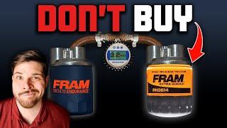 Engineers Test the WORST Fram Filter