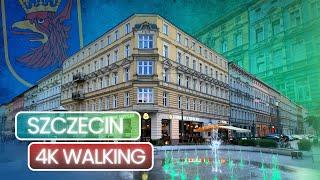 Szczecin, Poland 4K - 2024 Walking Tour