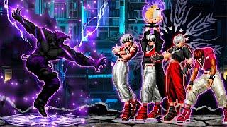 [KOF Mugen] Darkside Rugal-R VS Orochi Chris Team