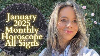 JANUARY 2025 MONTHLY HOROSCOPE ALL SIGNS: Start, Stop, Continue