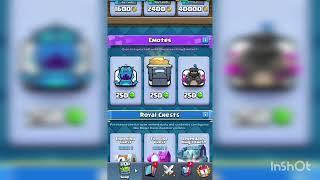 Will my emote shop win against  trainer? #cringe  |#clashroyale|tunerboy