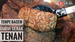 Tempe Bacem (Bacem Tempeh) | Sih Iin