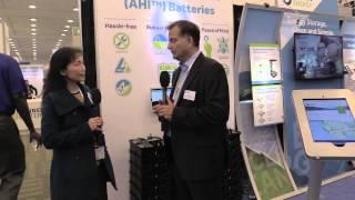 Tim Poor of Aquion Energy at Intersolar North America 2015