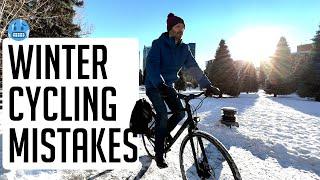 Eight mistakes new winter bike commuters make and how to avoid them