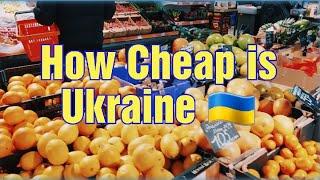 Grocery shopping in Ukraine I How cheap is Ukraine? 4K