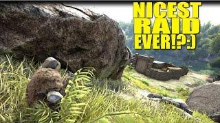 Nicest Raid Ever!? :) (Raiders/pvp) - Ark: Survival Evolved -Ep.52