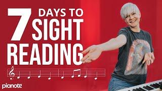 Read Music in 7 Days  (Beginner Piano Lesson with Downloads)