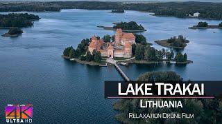 【4K】Lake Trakai from Above  LITHUANIA 2021  Cinematic Wolf Aerial™ Drone Film