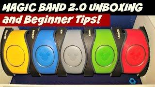 UNBOXING The MAGIC BAND 2.0 | BEGINNER TIPS | Preparing For DISNEY WORLD!