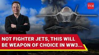 Elon Musk Paints Grim Picture Of WW3: 'Replace F-35 With Drones' | Trump's Friend Drops Bombshell