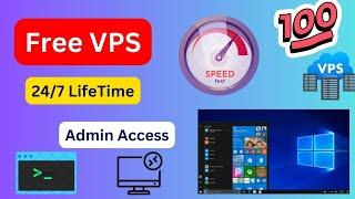 How to Create FREE VPS 62GB RAM + 32 CPU'S Support Sudo Access -Unlimited VPS