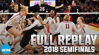 Stanford vs. BYU: 2018 NCAA volleyball semifinals | FULL REPLAY