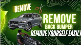 DIY 2022 VOLVO XC-60 how to remove the back bumper and tail light