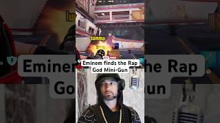 #Eminem finds the Rap God minigun in #Fortnite | #snoopdogg #slimshady #fortniteclips #gaming #rap