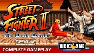  Street Fighter 2 (SNES) Complete Gameplay