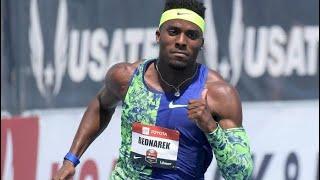 Kenny Bednarek run semi finals 200m 19.90 (US Trials 2021)