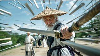 Kung Fu Movie! The old Taoist plans to kill the prince, but the old man beside him is the Sword God!