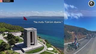 13. Çanakkale Bisiklet Turu Şehitlere Saygı Sürüşü