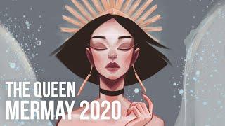 The Queen | Mermay 2020 | Krita Speedpaint