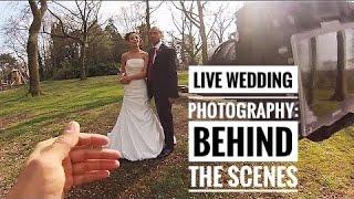 Wedding Photography in Action | Behind The Scenes - Damian Brown Photography