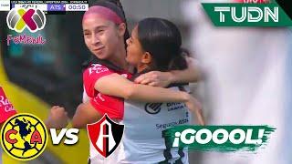 ¡Ni un minuto y Atlas ya lo gana! | América 0-1 Atlas | Liga Mx Femenil AP2024-J16 | TUDN