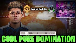 SOUL vs GODLIKE & Jonathan Admino Aggressive Gameplay | Team GodL PURE Domination in BMPS Round 2