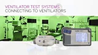 Connect a TSI Model 4080 Certifier Flow Analyzer to a Ventilator