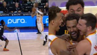 Trae Young INSANE HALF COURT GAME WINNER BUZZER BEATER vs Jazz 