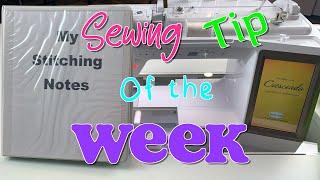 Sewing Tip of the Week | Episode 10 | The Sewing Room Channel