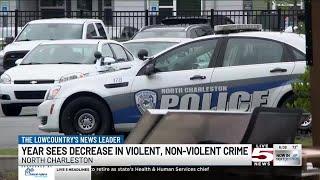 VIDEO: North Charleston Police reports decline in violent and non-violent crimes