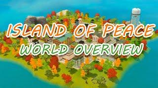 TINY AUTMUN WORLD!! Island of Peace The Sims 3 World Overview