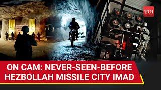 Hezbollah's Missile City Unveiled For The First Time; 'Precision Weapons In Imad-4 Ready For Strike'