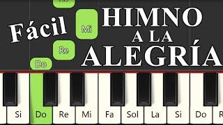  COMO TOCAR el Himno a la Alegría en piano  TUTORIAL LENTO piano facil