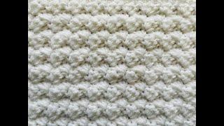 Easy ONE ROW REPEAT Crochet Stitch | Crochet Stitch Tutorial