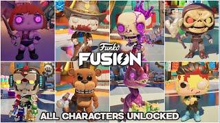 All Characters Unlocked in Funko Fusion