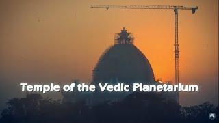 Temple of the Vedic Planetarium Rising in Mayapur, West Bengal