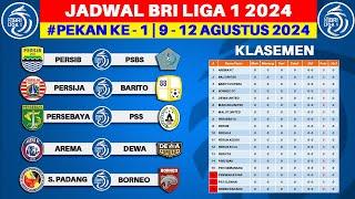 CATAT! Jadwal Liga 1 2024 Pekan ke 1 - Persib vs PSBS - Persija vs Barito Putera - BRI Liga 1 2024