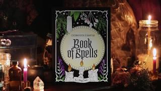 Coloring Book of Shadows: Book of Spells