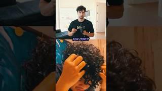 Curly hair routine!