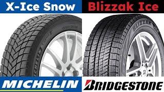 Michelin X Ice Snow vs Bridgestone Blizzak Ice