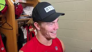 INSIDE THE LOCKER ROOM: Carson Steele Reflects on Chiefs' Win Over Falcons, Sister's Viral Wedding