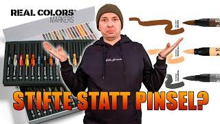 Stifte statt Pinsel?  AK Real Colors Marker im Test