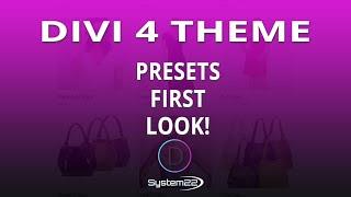 Divi 4 Presets First Look 